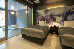 【完全源泉露天風呂付客室】リバービューミストサウナ付ツイン