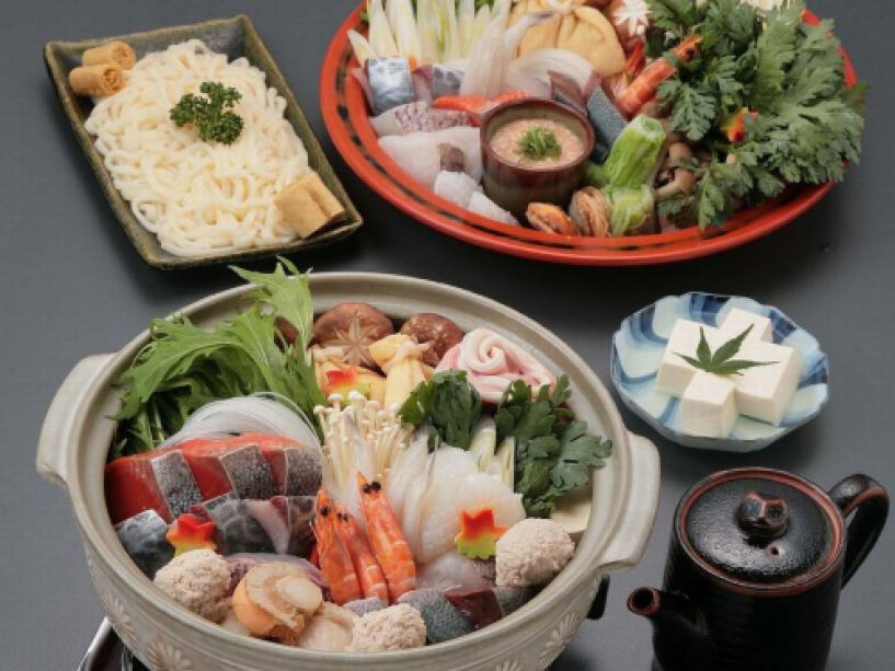山海の旬の味覚がたっぷり