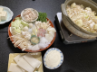 白い食材と白いスープでいただく白雪鍋
