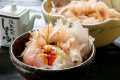 枕崎産削りたて鰹節の温泉玉子掛けご飯