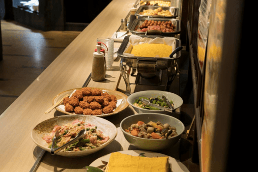 Fully Enjoy Osaka Sightseeing. One Night and Breakfast Plan with Onsen Bath