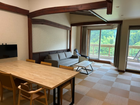Special Room 【Japanese-Western Style Room with Open-Air Bath / Non-Smoking】