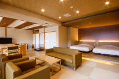 【わんこの宿】小型犬と泊まれる客室（露天風呂付客室/夕食のみお部屋でご準備）