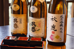 【享受在日本關西釀造的日本酒】附有可以品嚐在池田・能勢釀造的美酒 方案