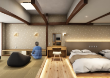 Special Room 【Japanese-Western Style Room with Open-Air Bath / Non-Smoking】