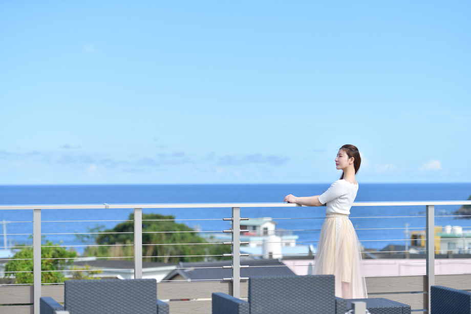 【星降るTerrace -ツキミソウ-】2023年完成！どこまでも続く景色と吹き抜ける風が心地よい。