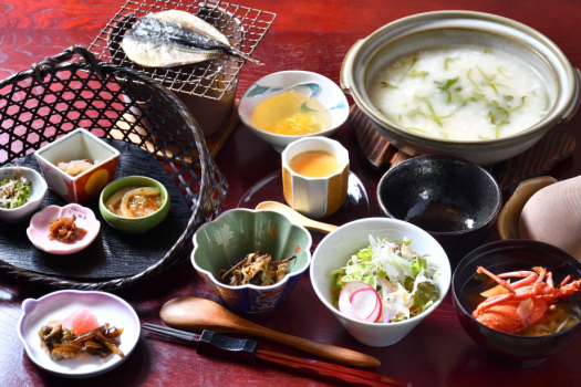 朝食一例