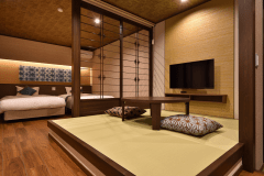 【特別室 待宵草(まつよいぐさ)】令和元年10月NEWOPEN！新たな準バリアフリー対応の半露天風呂付きの新特別室