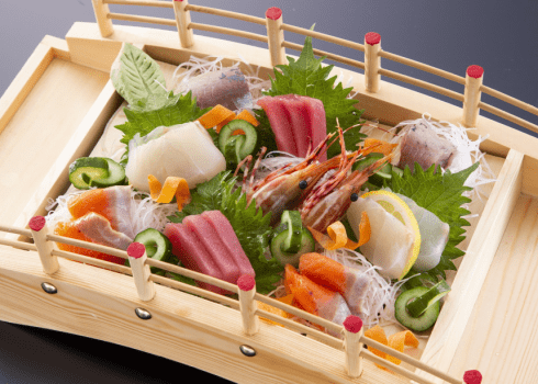 船盛2人前一例です。