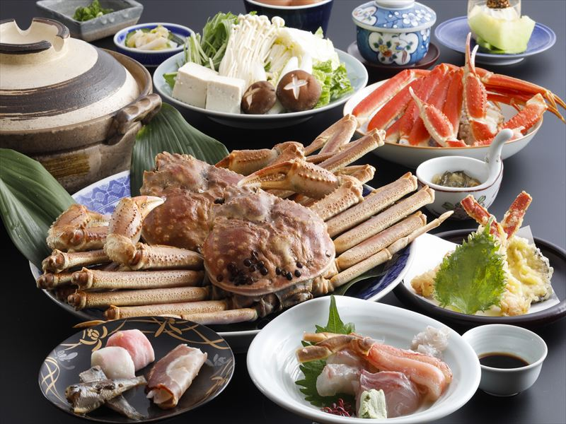 [Lunch] [Luxury Crab Lunch]A plan to enjoy the season of the Sea of Japan!