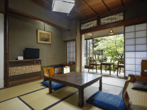 在能看到美麗日本庭園的文化遺產旅舘住宿【和室8平方米 沒有廁所】禁烟