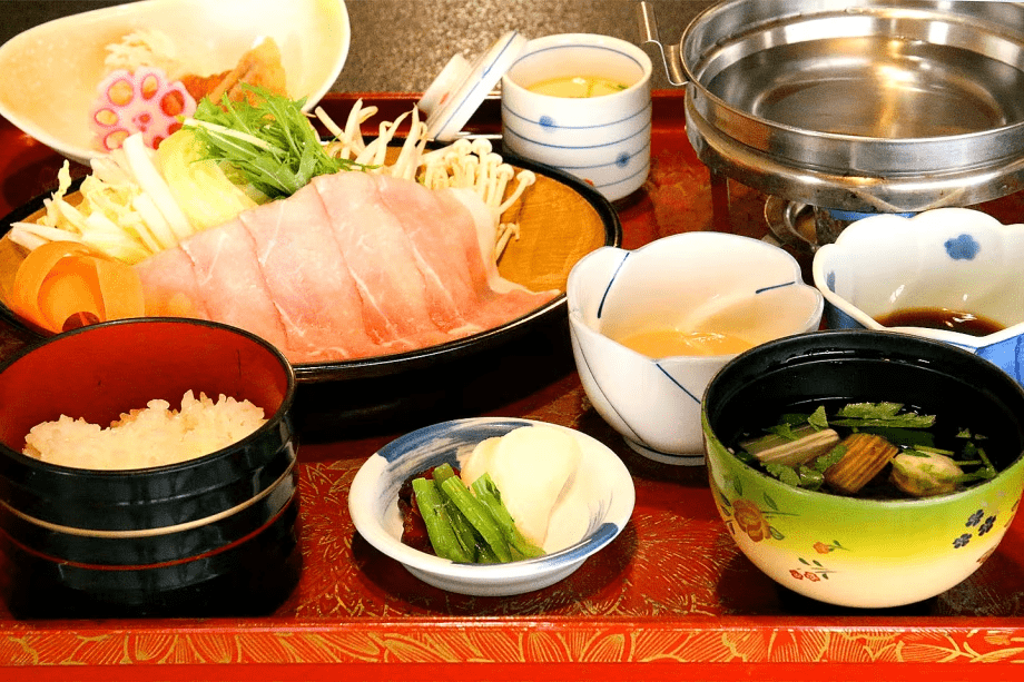 お手軽定食プラン夕食一例