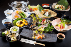 最上階確約プラン 夕食一例