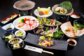 肉と川魚の競演プラン 夕食一例