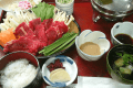 お手軽定食プラン（オーストラリア牛180g）夕食一例