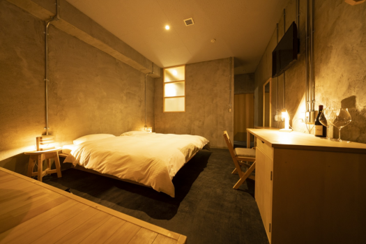 “Deluxe Twin Room” Wine-curve inspired room (approx. 27㎡～32㎡) 【All rooms are non-smoking】