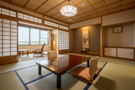 ゆったりと落ち着いた和室