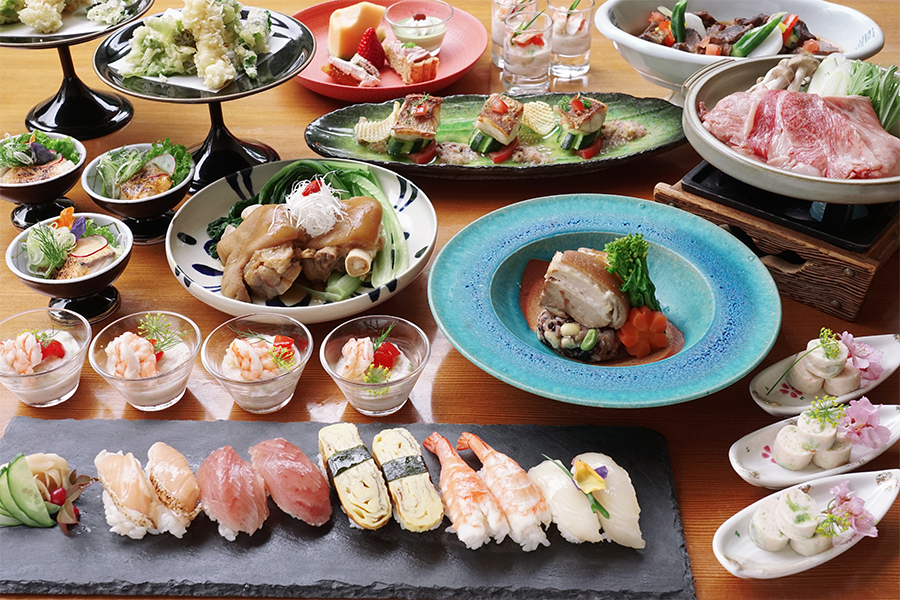 Emウェルネスリゾート コスタビスタ沖縄 ホテル スパ プランの詳細 今まで食べたことのない琉球料理と発酵を加えた和食ディナーバイキング 2食 展望浴場フリーパス付
