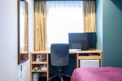 禁煙セミダブルルーム～シングル利用にも最適～　※未就学児の添い寝は1名まで可能