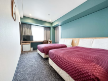 禁煙ツインルーム～セミダブルベッド2台設置～※ベッド追加不可　※未就学児の添い寝は2名まで可能