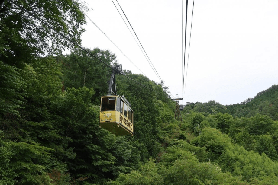 絶景が魅力の昇仙峡ロープウェイ。南アルプスの山々や富士山など、雄大な眺望が楽しめます！