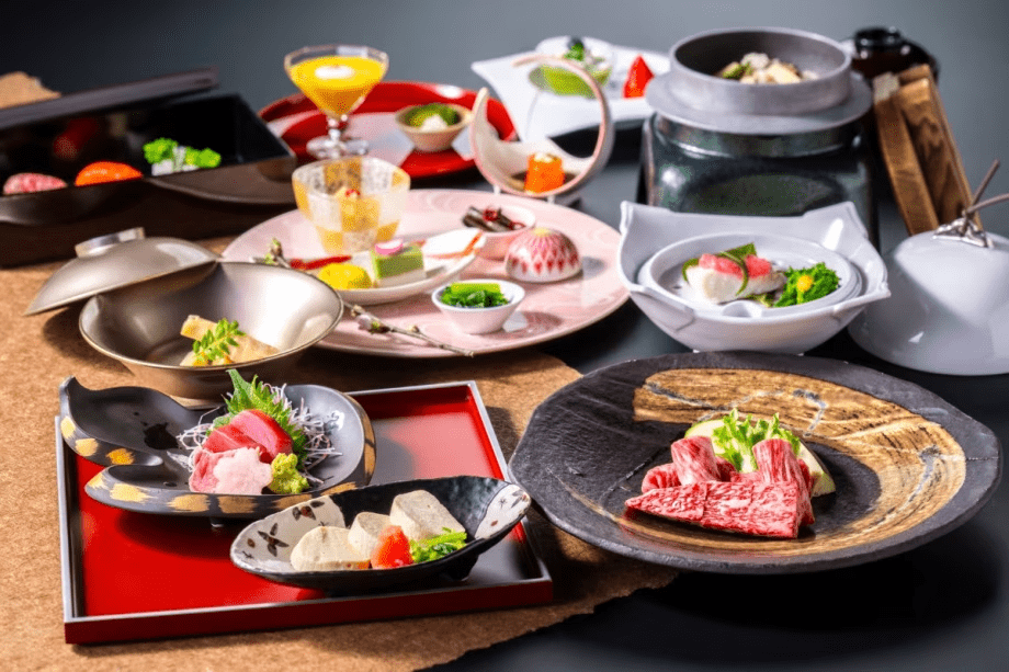 【2026春の胡蝶膳】山梨の旬の味覚を常磐流に楽しむ当館のスタンダード会席です。