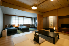 【東館和洋室】ゆったりとした間取りで上品な和の情緒を感じさせます。