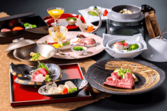 【2026春の胡蝶膳】山梨の旬の味覚を常磐流に楽しむ当館のスタンダード会席です。