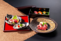 【夏の胡蝶膳】きめ細かく柔らかな甲州牛に近海生本鮪など、山梨の旬の味覚を楽しむ当館スタンダード会席