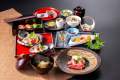 【夏の胡蝶膳】甲府の旬の味覚をふんだんに盛り込んだ、常磐自慢の和会席料理をご堪能ください。