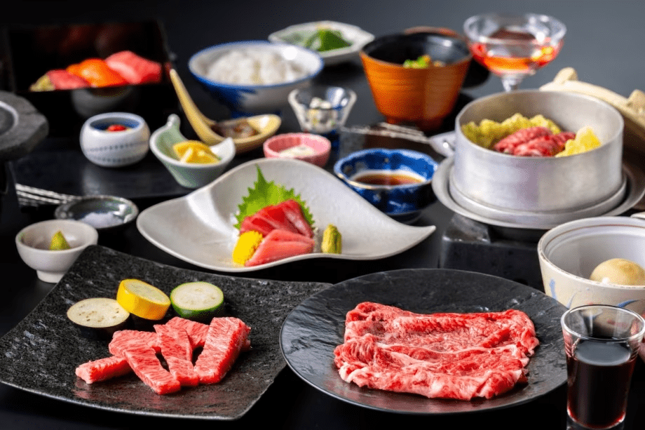 【プレミアム瑠璃膳】甲州牛の魅力を余すところなくお楽しみいただける当館最高グレード会席です