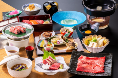 【スタンダード花桃膳】甲州牛を美味しく楽しむならぜひ当館へ！*