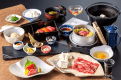 【花桃膳】迷ったらこちら！地元ブランド甲州牛料理をたっぷりどうぞ！※画像はすき焼きチョイス