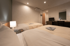 禁煙洋室ツイン（シングル利用）