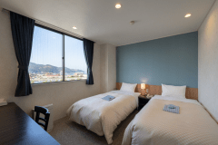 禁煙洋室ツイン（シングル利用）