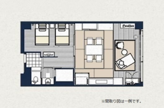 クラブフロア海椿　平面図