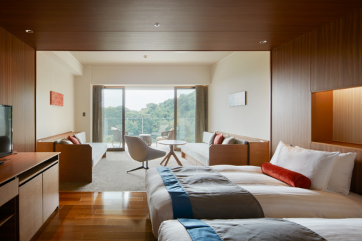 夕映え和モダンテラス付き洋室　※イメージ