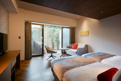 和モダンツイン洋室テラス付き　※イメージ