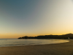 夕暮れ時の弓ヶ浜
