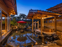 【大浴場】1階/庭園露天風呂（風待ちの港）