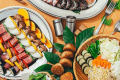 日帰り【デラックスＢＢＱ】海鮮と90分サントリー飲み放題付き☆お子様にも人気のプールサイドＢＢＱ