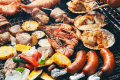日帰り【デラックスＢＢＱ】海鮮と90分サントリー飲み放題付き☆お子様にも人気のプールサイドＢＢＱ