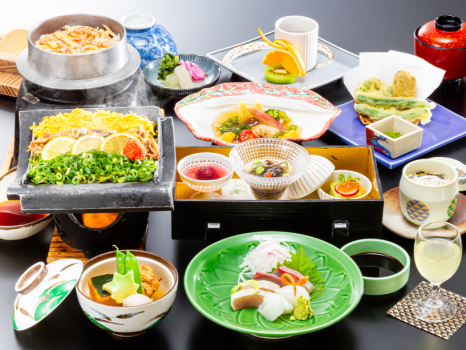 ★プレミアセール第1弾★※4月～9月の料理一例です。