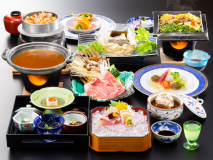 やまぐち旬彩食彩会席 イメージです。時期・仕入の都合により内容が変更となる場合がございます。ご了承くださいませ。 やまぐち旬彩食彩会席 イメージです。時期・仕入の都合により内容が変更となる場合がございます。ご了承くださいませ。