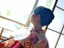 貸出色浴衣/モデルイメージ 貸出色浴衣/モデルイメージ