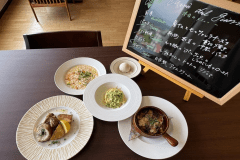 （ご夕食）ご夕食は地元食材を使用したイタリアンとなっております。※写真はイメージとなっております。