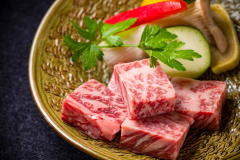 ・【夕食一例】かずさ和牛Ａ５ランクグリルステーキ