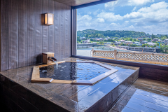 ・【本館２F貸切風呂】落ち着いた雰囲気の「亀楽の湯」