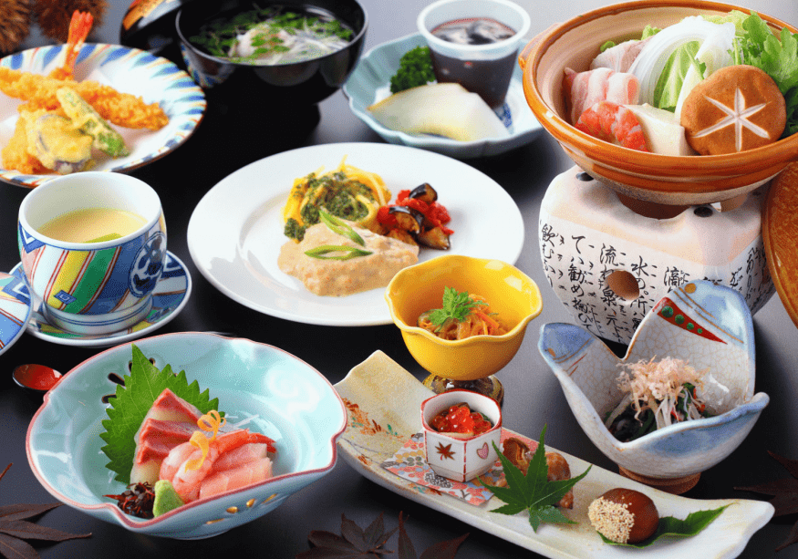 季節の会席料理
