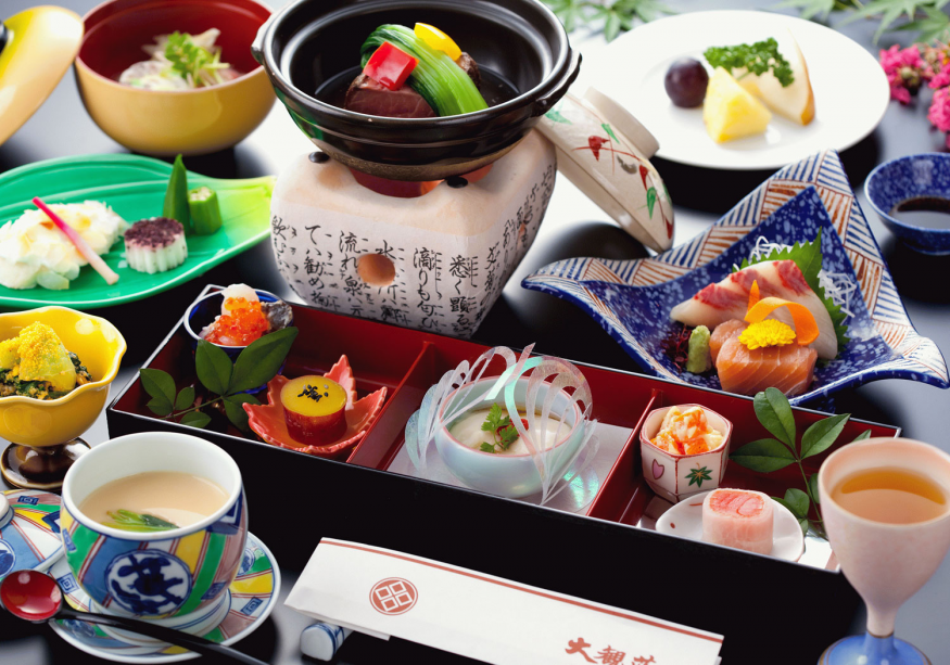 当館人気のヘルシー料理プラン
